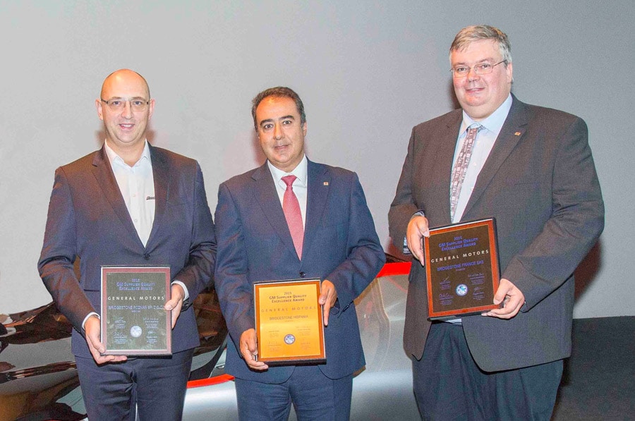 Bridgestone Supplier Quality Excellence Awards