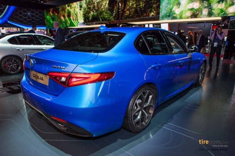 arrière alfa romeo giulia veloce