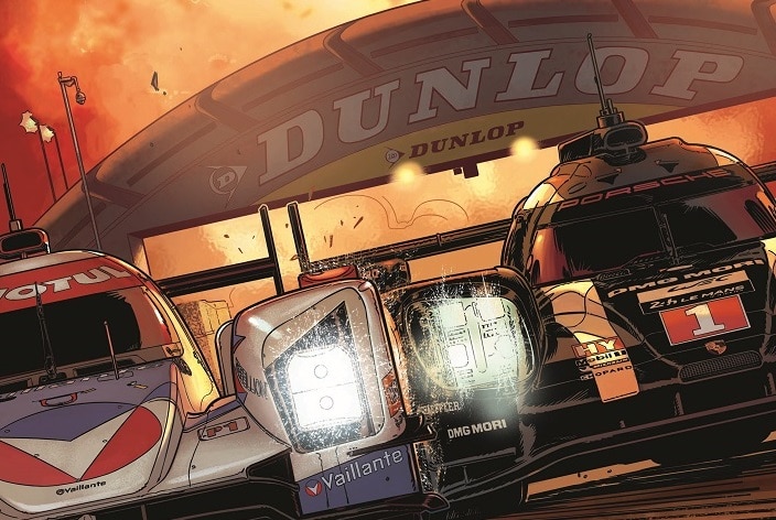 Michel Vaillant partenaire de Dunlop