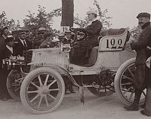 Camille du Gast première pilote française Paris-Berlin 1901