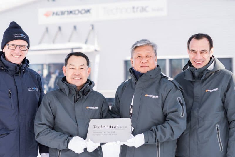 Nouveau centre de tests pneus hiver Hankook