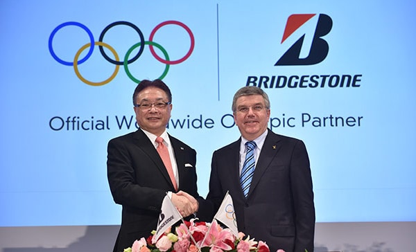 Bridgestone partenaire Jeux Olympiques