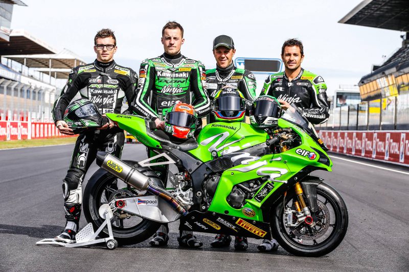 Team SRC Kawasaki pour els 24h Moto