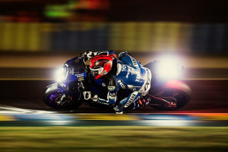 Yamaha Dunlop sur le circuit des 24H du Mans