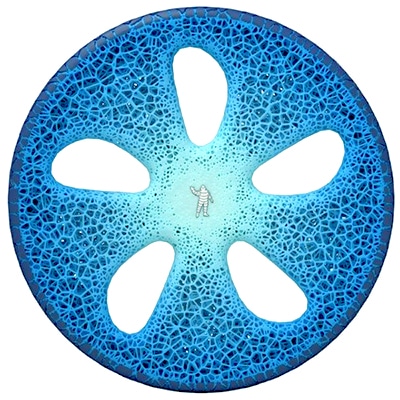 Pneumatique du futur Vision cree par Michelin
