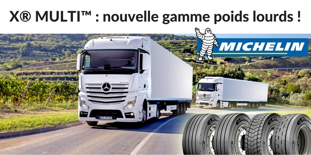 La nouvelle gamme de pneus camion de Michelin