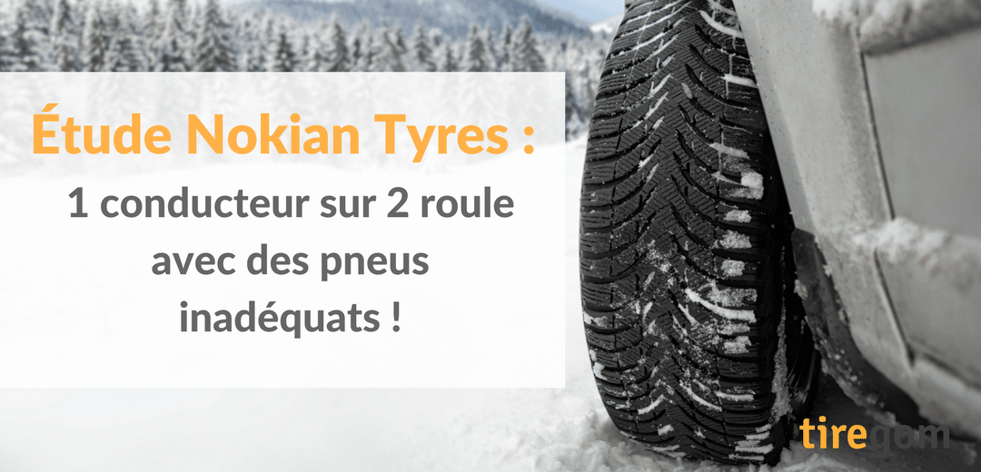 Étude réalisé par Nokian Tyres et l'Institut Ipsos sur l'utilisation des pneus en Europe