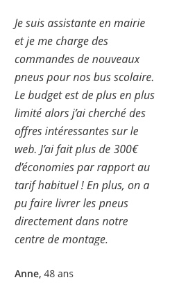 Preuve sociale livraison