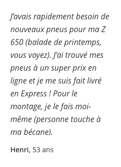 Preuve sociale livraison
