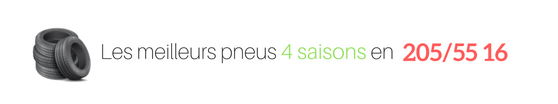 pneu 4 saisons 205 55 R16