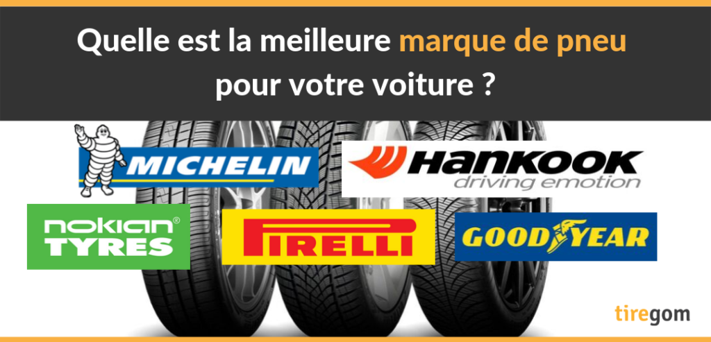 Les meilleures marques de pneus auto