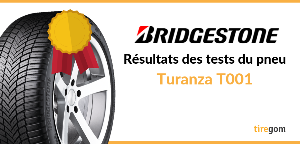 Essai comparatif pneu Turanza T001 de Bridgestone