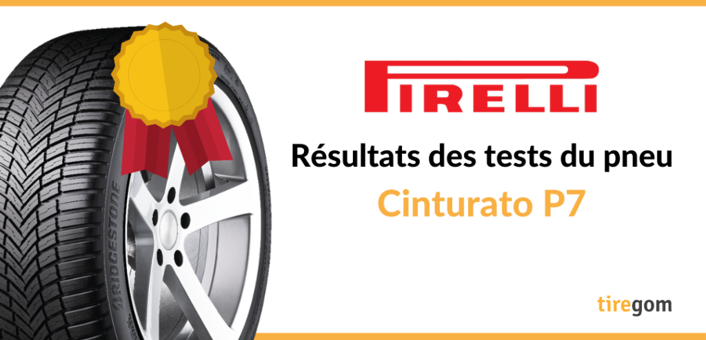 Essai comparatif Pirelli Cinturato P7